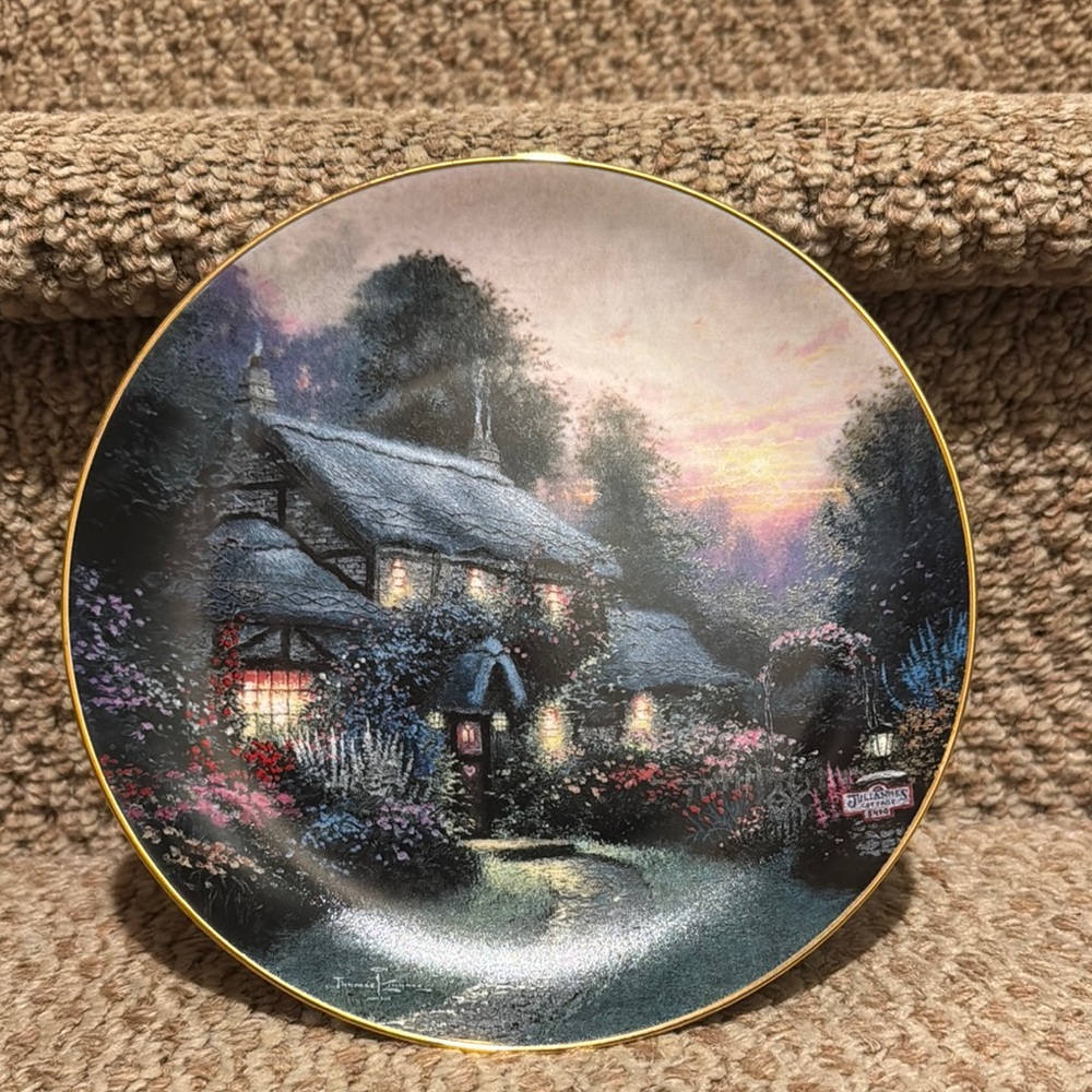 Thomas Kinkade Decorative Plate